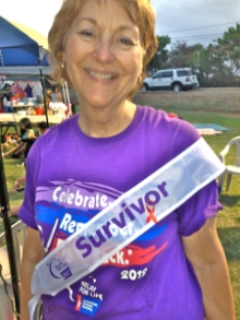 Senator Roz Baker at relay for life: see my story, this weeks Lahaina News